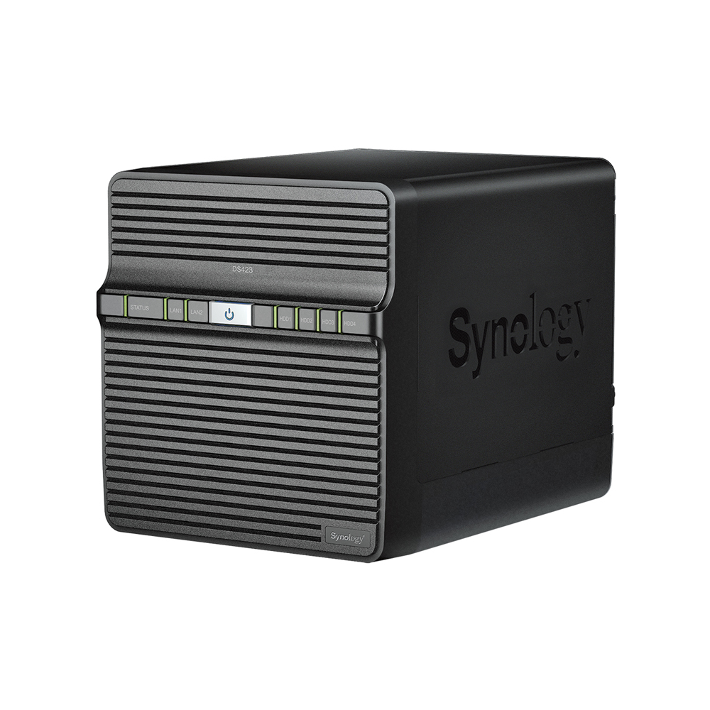 Serveur NAS Synology DS423 4 Baies Quad-Core 1.7GHz 2Go DDR4