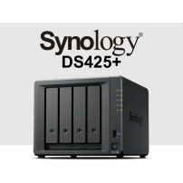 Serveur NAS Synology DS425+ 4 Baies Intel Celeron 2.0GHz 2Go DDR4 2.5GbE