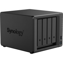 SERVEUR DE STOCKAGE NAS SYNOLOGY DS925+ 4 Baies Tour AMD Ryzen V1500B 4 Cœurs 2.20GHz 4Go DDR4 ECC 2x2.5GbE NVMe