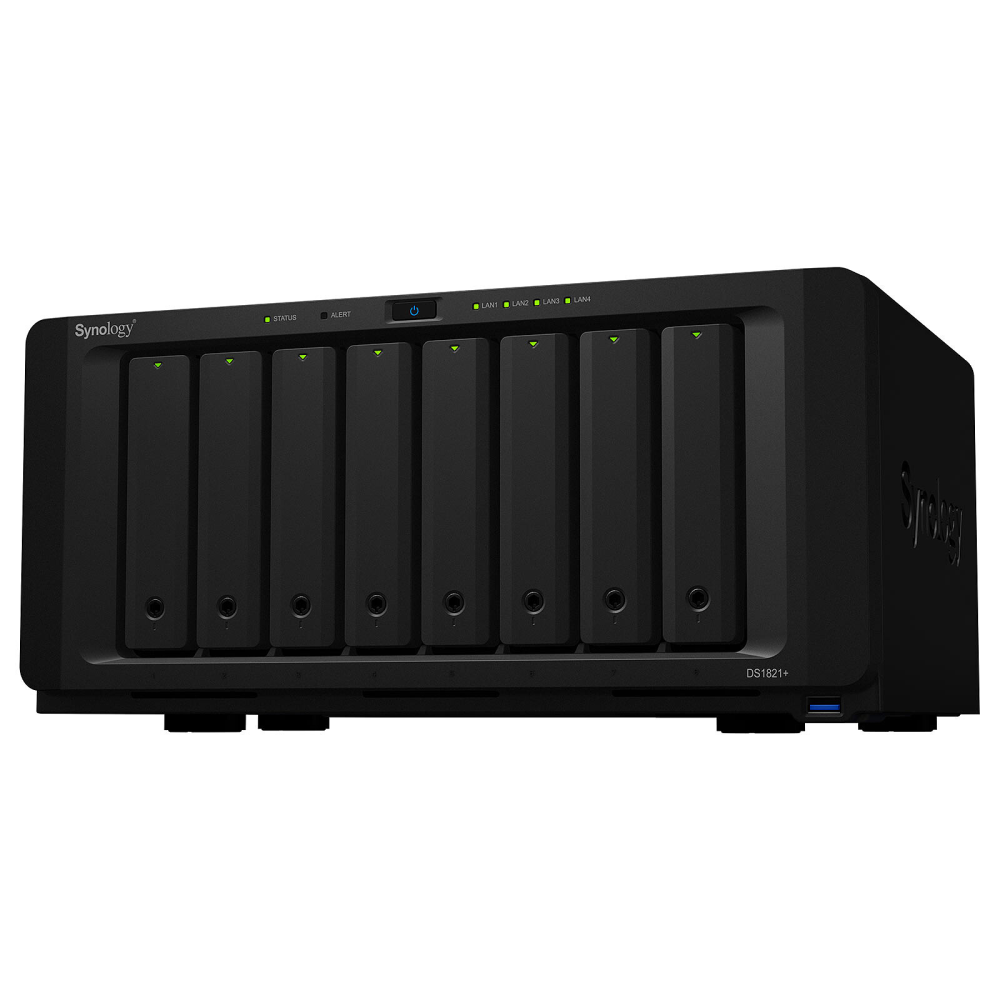 Serveur NAS Synology DS1621+ 6 Baies AMD Ryzen 2.2GHz 4Go DDR4