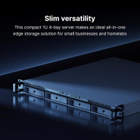 Synology RS822+ NAS Rack 4 Baies AMD Ryzen 2.2GHz – Serveur de Stockage