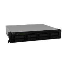 SERVEUR DE STOCKAGE NAS SYNOLOGY RS1221RP+ 8 Baies Rackable AMD Ryzen V1500B 2.2GHz 4Go DDR4