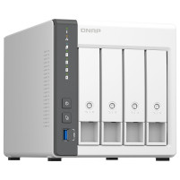 SERVEUR DE STOCKAGE NAS QNAP TS-433eU 4 Baies Rackable 1U