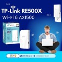 TP‑Link RE500X – Répéteur / Extender Wi‑Fi 6 AX1500